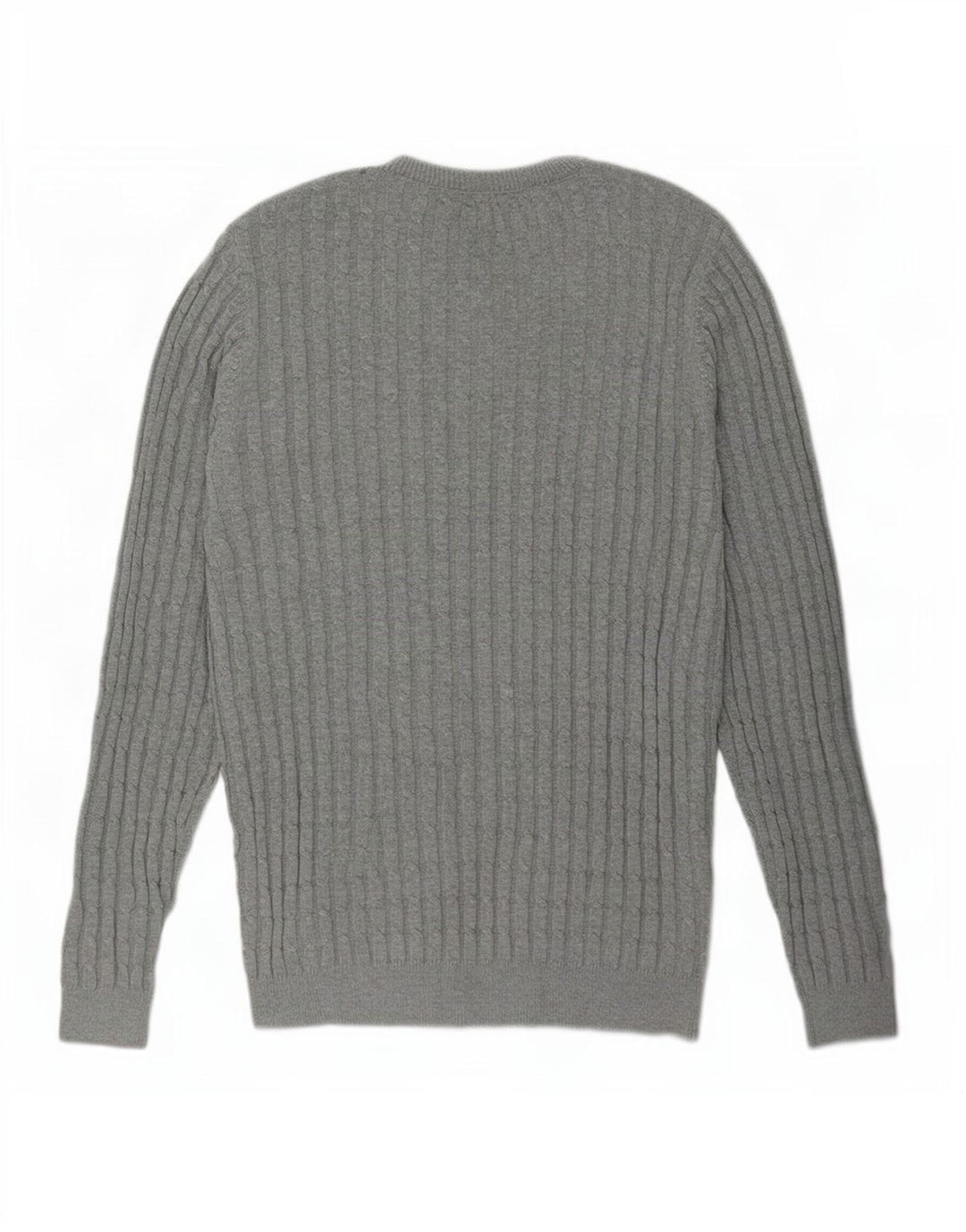 Jack Wills Mens Crew Neck Jumper Sweater Large Grey Cotton
