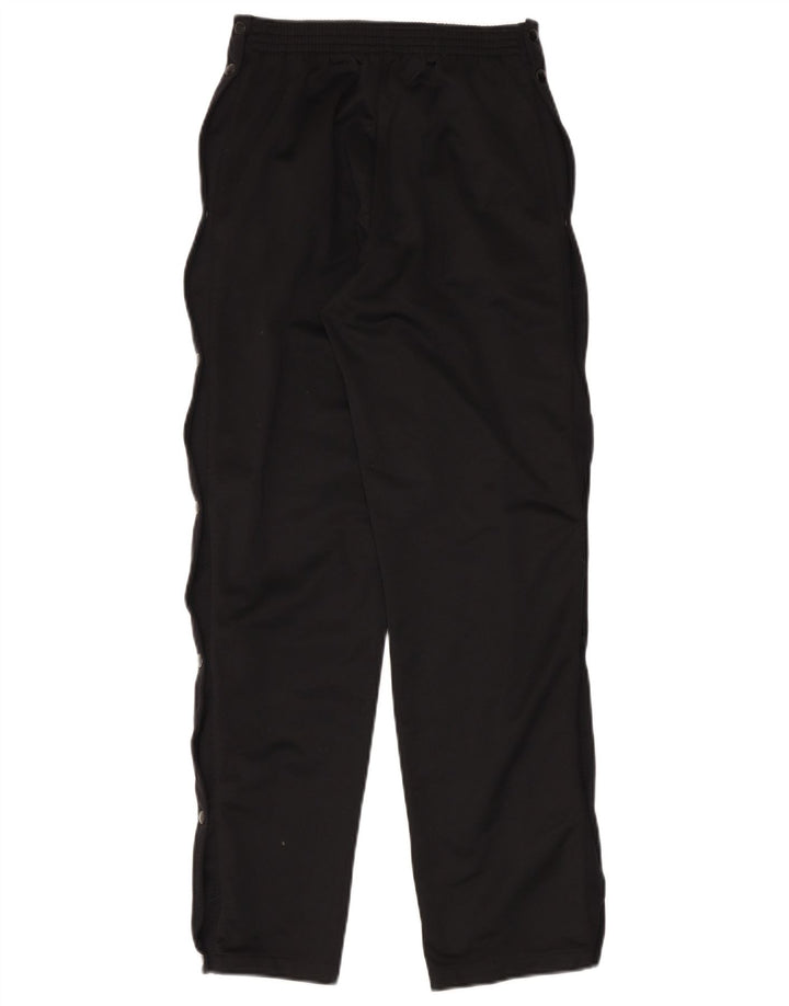 CHAMPION Boys Graphic Tracksuit Trousers 13-14 Years Black Polyester