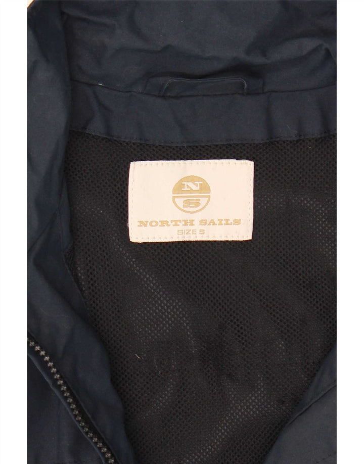 North Sails Mens Bomber Jacket UK 36 Small Navy Blue Polyamide