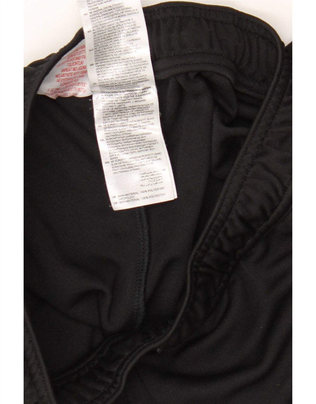 Adidas Boys Graphic Sport Shorts 13-14 Years Black Polyester