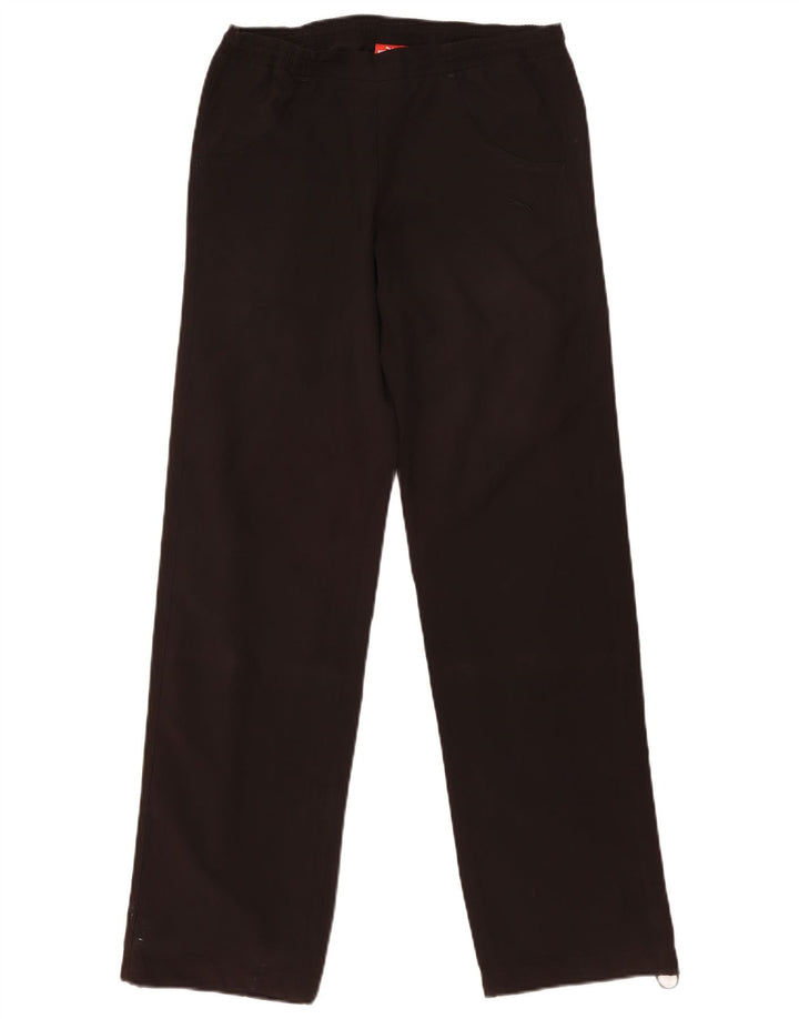 Puma Womens Tracksuit Trousers UK 10 Small Black Polyester