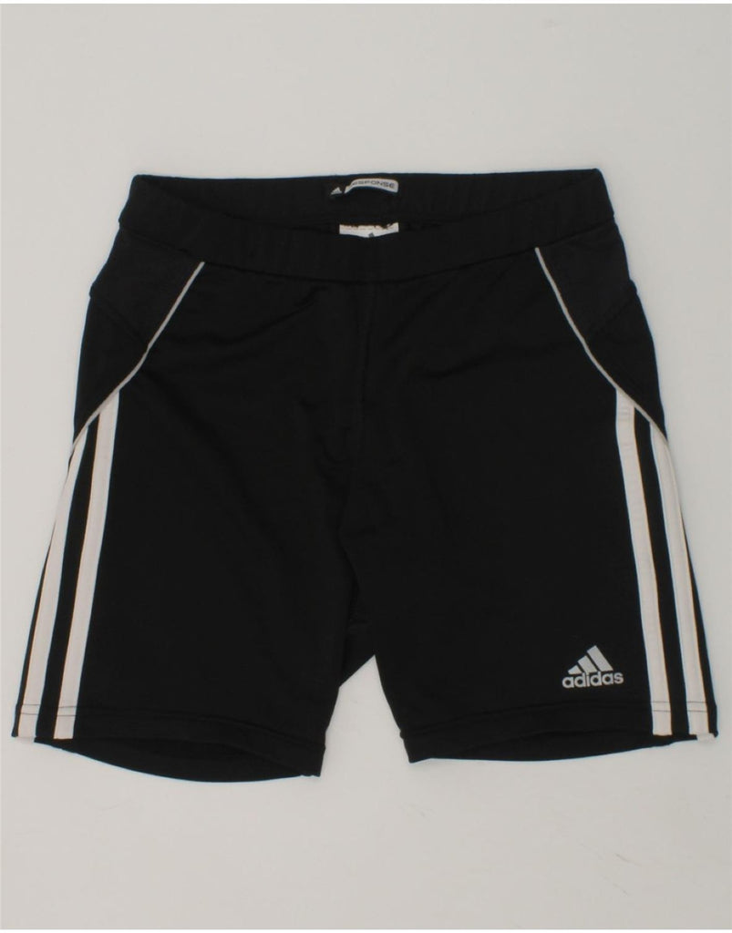 ADIDAS Boys Sport Shorts 9-10 Years Black Polyester | Vintage Adidas | Thrift | Second-Hand Adidas | Used Clothing | Messina Hembry 