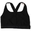 Under Armour Womens Compression Graphic Sport Bra Top Medium Black Sports