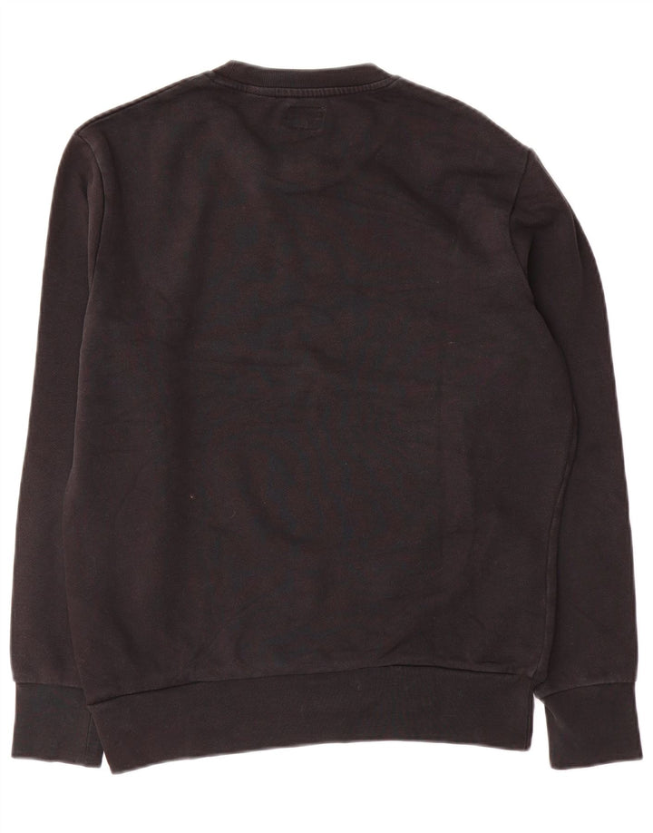 Levi's Mens Graphic Sweatshirt Jumper Small Black Cotton