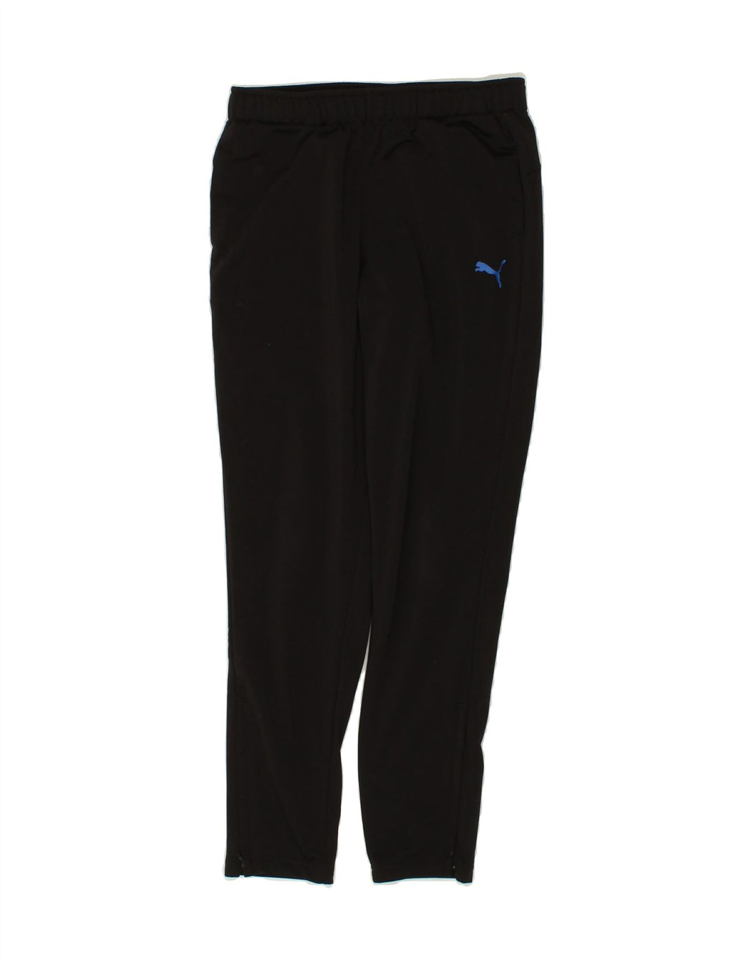 PUMA Boys Tracksuit Trousers 11-12 Years Black Vintage Puma and Second-Hand Puma from Messina Hembry 