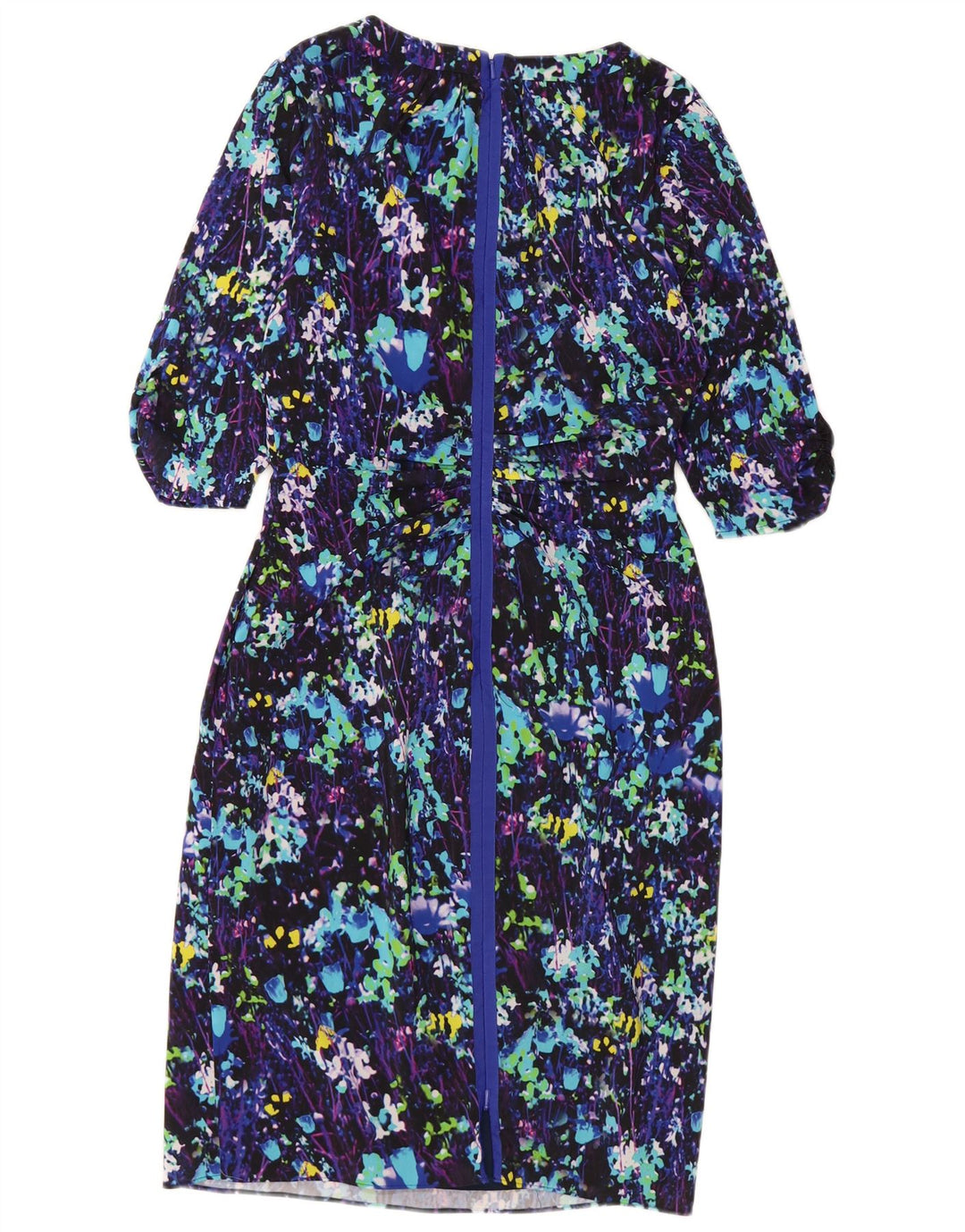 COAST Womens Abstract Pattern Sheath Dress UK 10 Small Multicoloured