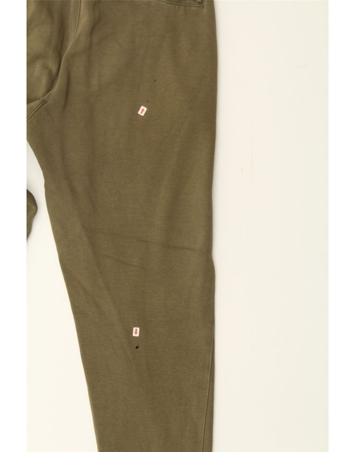 NIKE Mens Tracksuit Trousers Joggers Small  Khaki Cotton Vintage Nike and Second-Hand Nike from Messina Hembry 