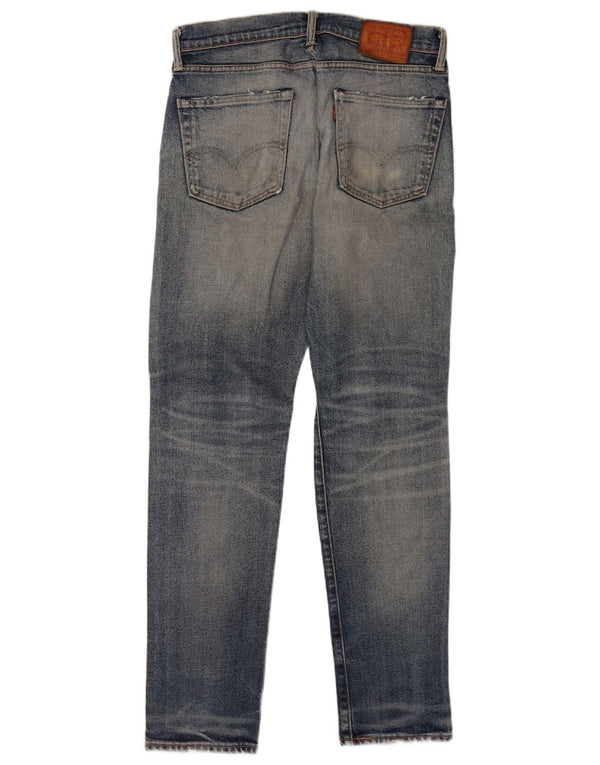 Levi's Mens 502 Tapered Jeans W31 L34 Blue Cotton