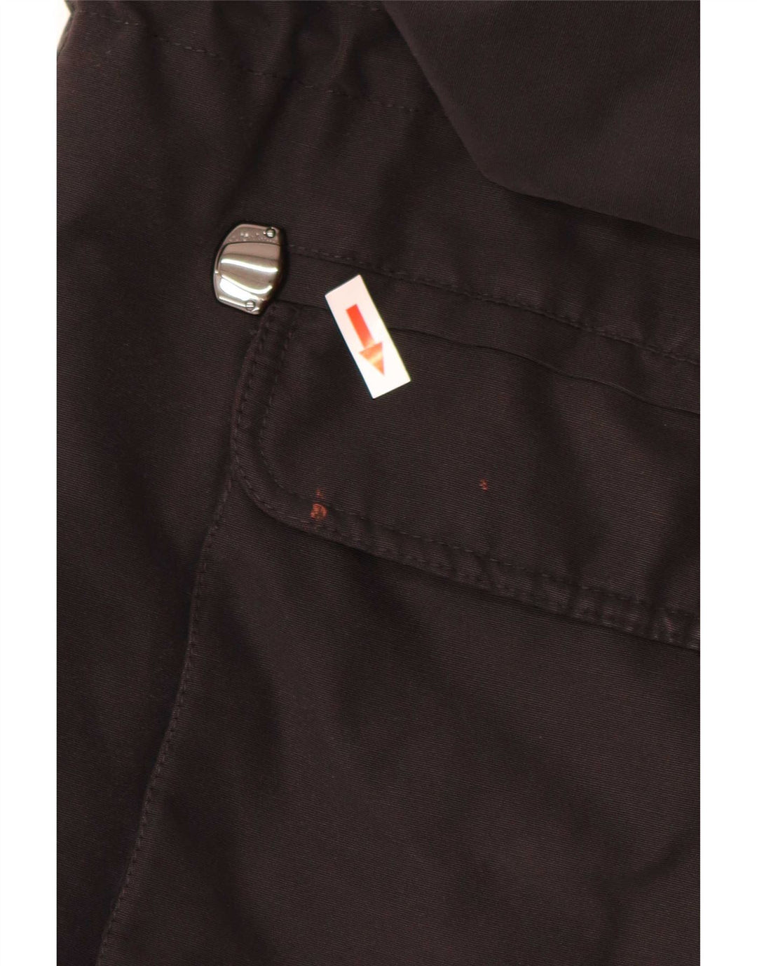 Piero Guidi Mens Utility Jacket UK 42 XL Black Cotton