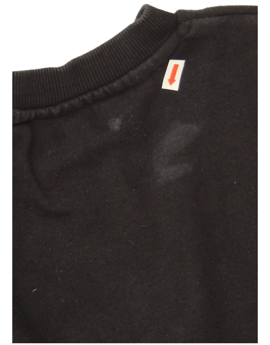 Nike Girls Graphic Oversized Sweatshirt Jumper 12-13 Years Large Black