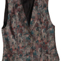 Christian Womens Waistcoat IT 46 Large Multicoloured Flecked