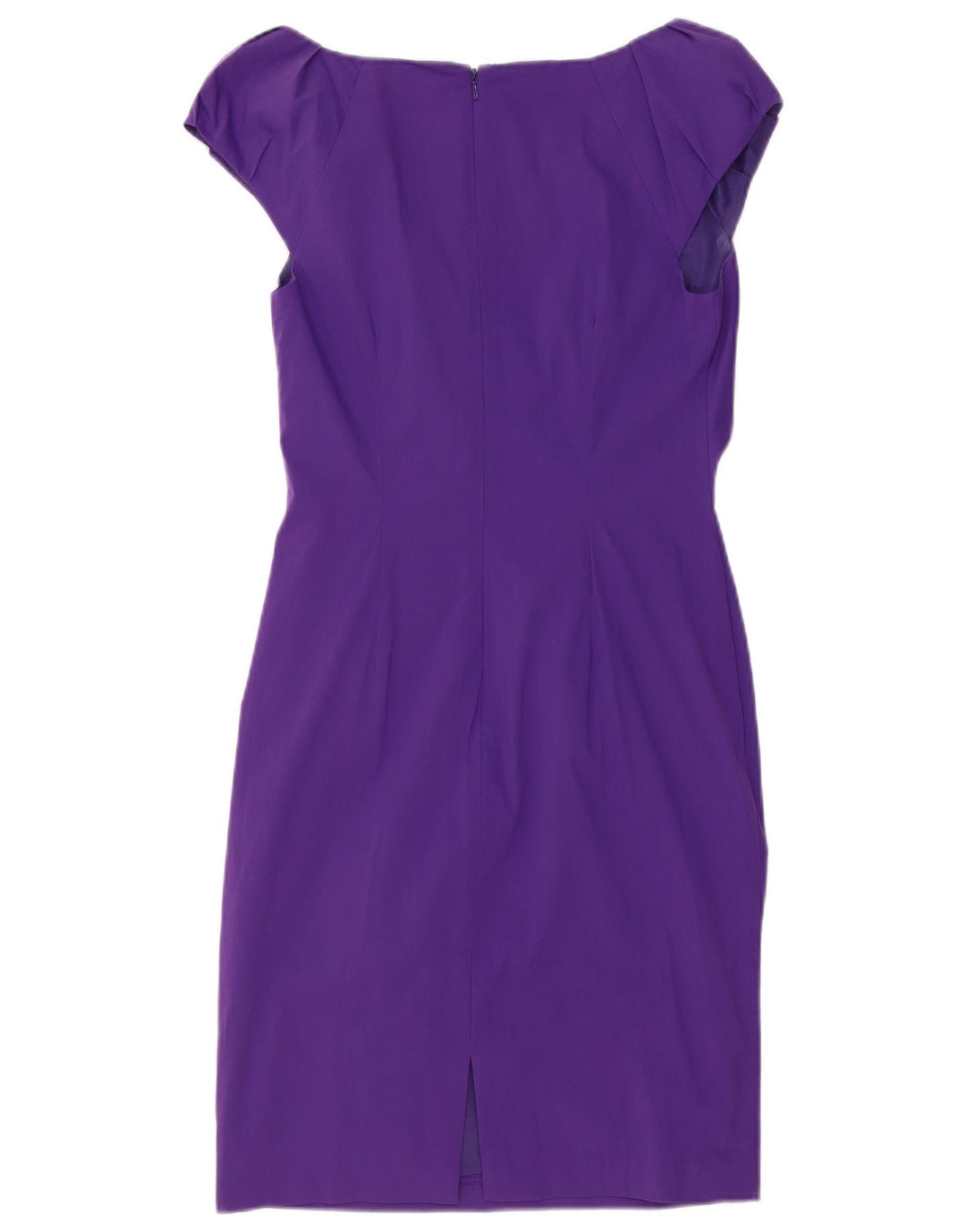 COAST Womens Sheath Dress UK 8 Small Purple Cotton