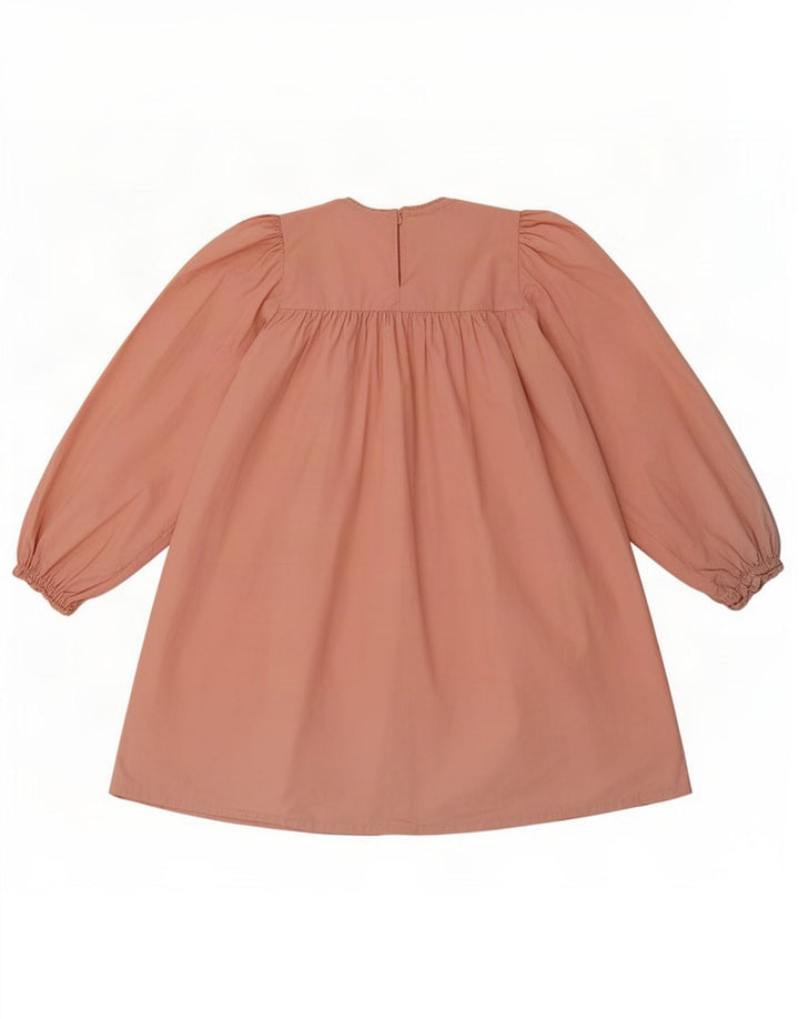 Zara Womens Long Sleeve Oversized Blouse Top UK 12 Medium Pink