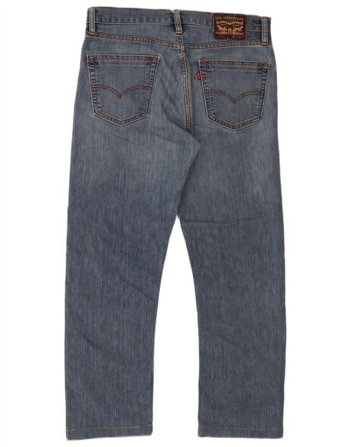 Levi's Mens 504 Straight Jeans  W33 L27 Blue Cotton