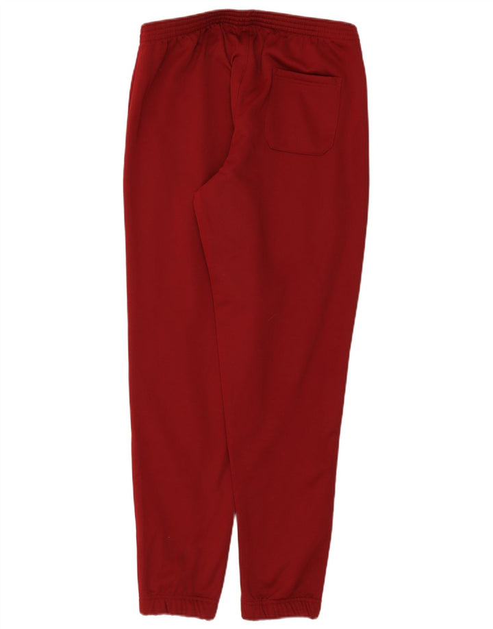 Errea Womens Tracksuit Trousers Joggers UK 14 Large  Burgundy Polyester