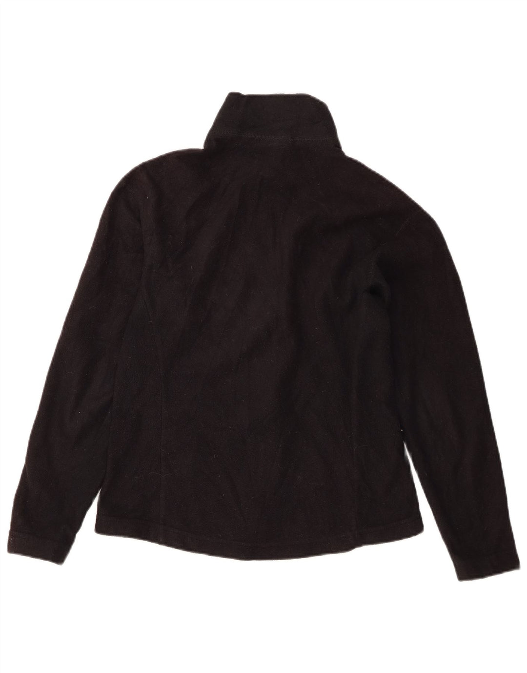 Patagonia Womens Fleece Jacket UK 10 Small Black Polyester