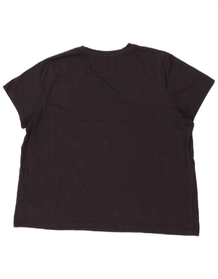 Tommy Hilfiger Mens Graphic T-Shirt Top XL Black