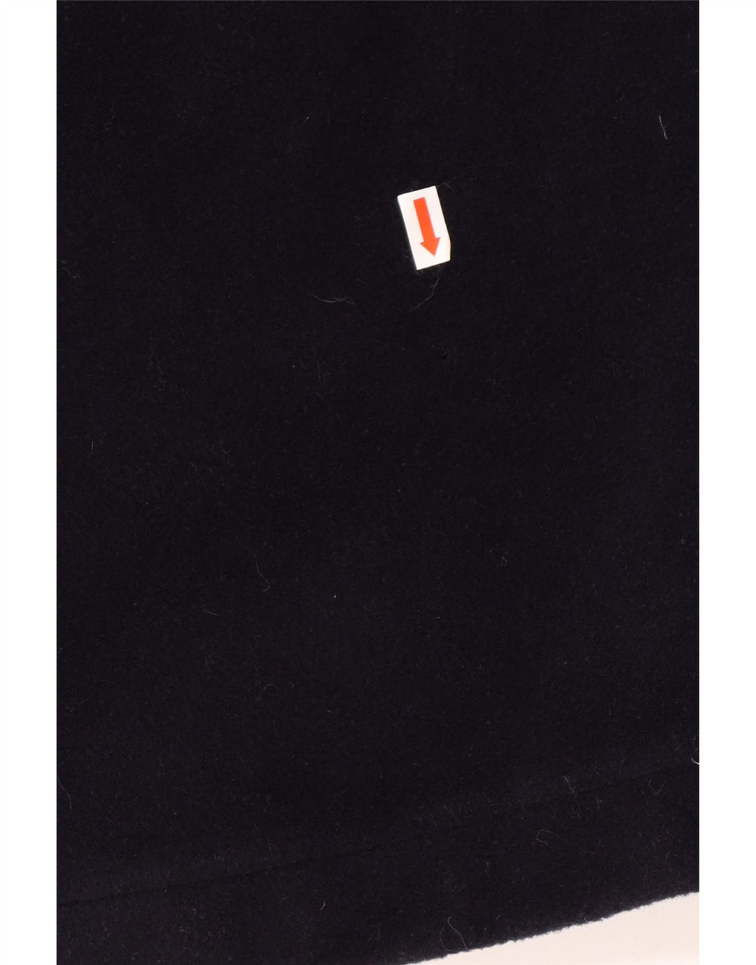 TRUSSARDI JEANS Mens Overcoat UK 42 XL Navy Blue Wool