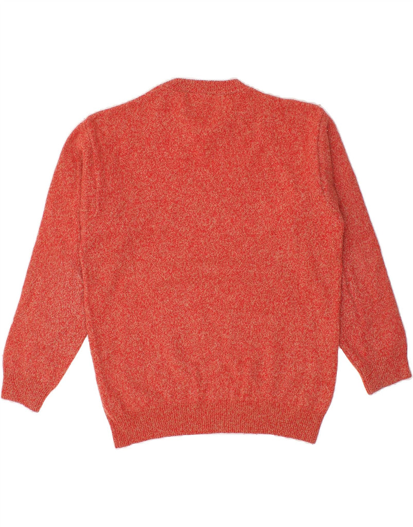 MARLBORO CLASSICS Womens Crew Neck Jumper Sweater UK 14 Large Red Flecked Vintage Marlboro Classics and Second-Hand Marlboro Classics from Messina Hembry 