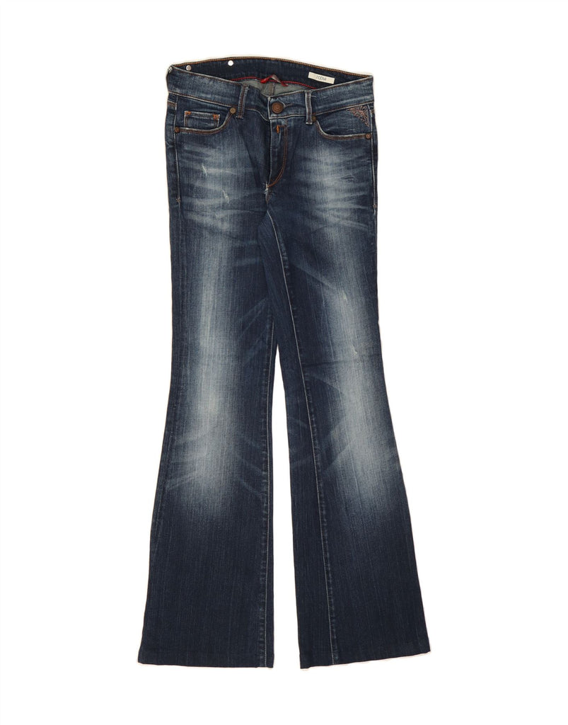 REPLAY Womens Teena Flared Jeans W24 L34 Blue Cotton Vintage Replay and Second-Hand Replay from Messina Hembry 