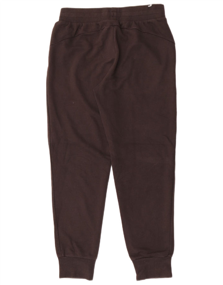 Puma Mens Tracksuit Trousers Joggers Medium  Black Cotton