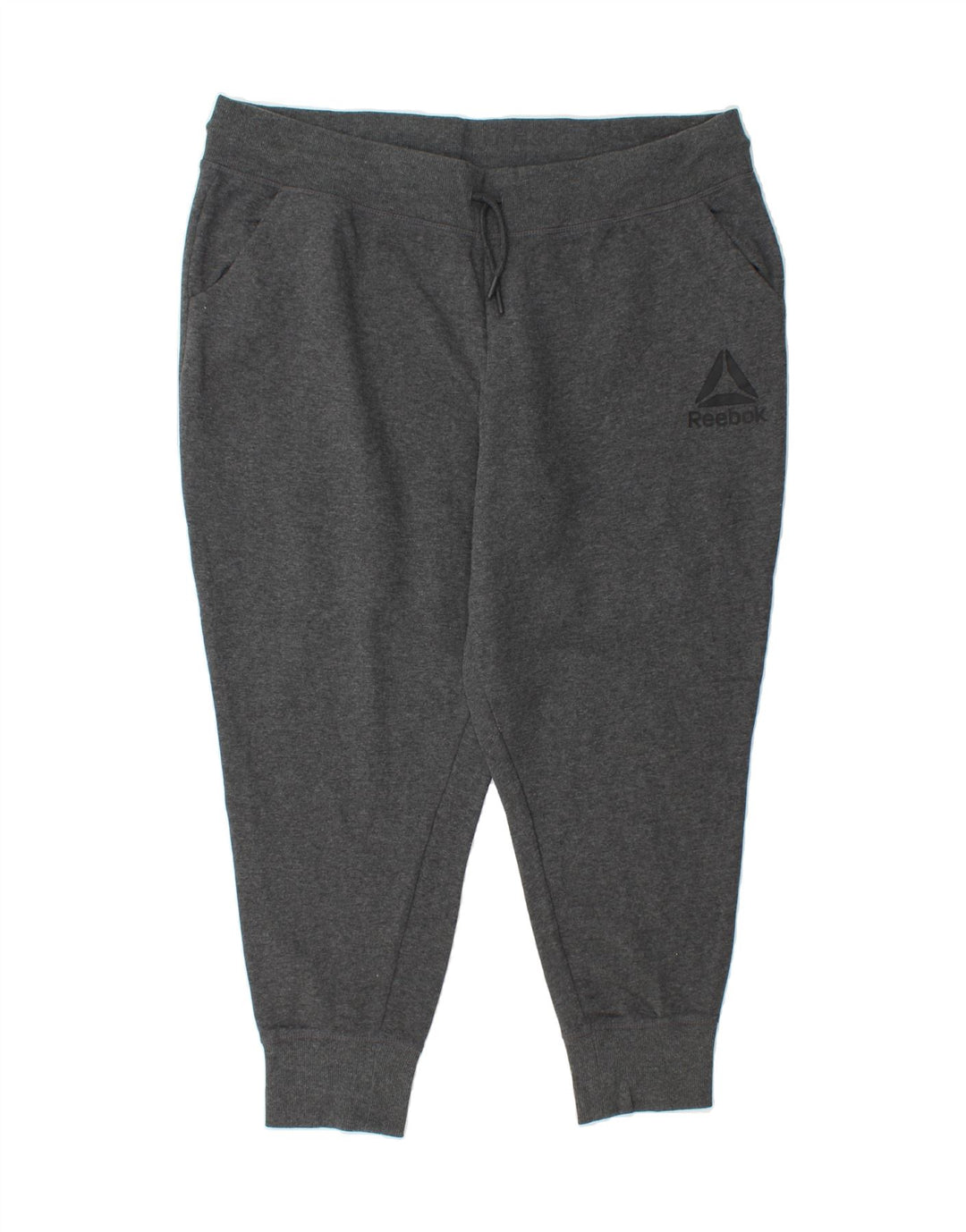 REEBOK Mens Tracksuit Trousers Joggers 2XL Grey Cotton Vintage Reebok and Second-Hand Reebok from Messina Hembry 