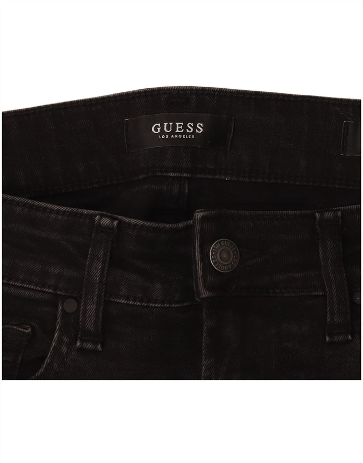 GUESS Womens Miami Super Skinny Jeans W30 L25 Black