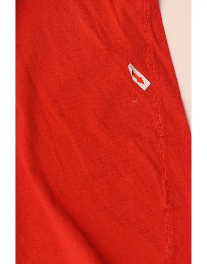 Puma Mens Graphic Vest Top Large Red Colourblock
