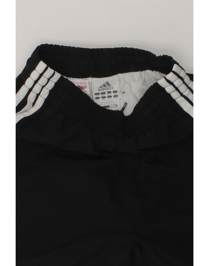 ADIDAS Boys Clima 365 Sport Shorts 7-8 Years Black Polyester | Vintage Adidas | Thrift | Second-Hand Adidas | Used Clothing | Messina Hembry 