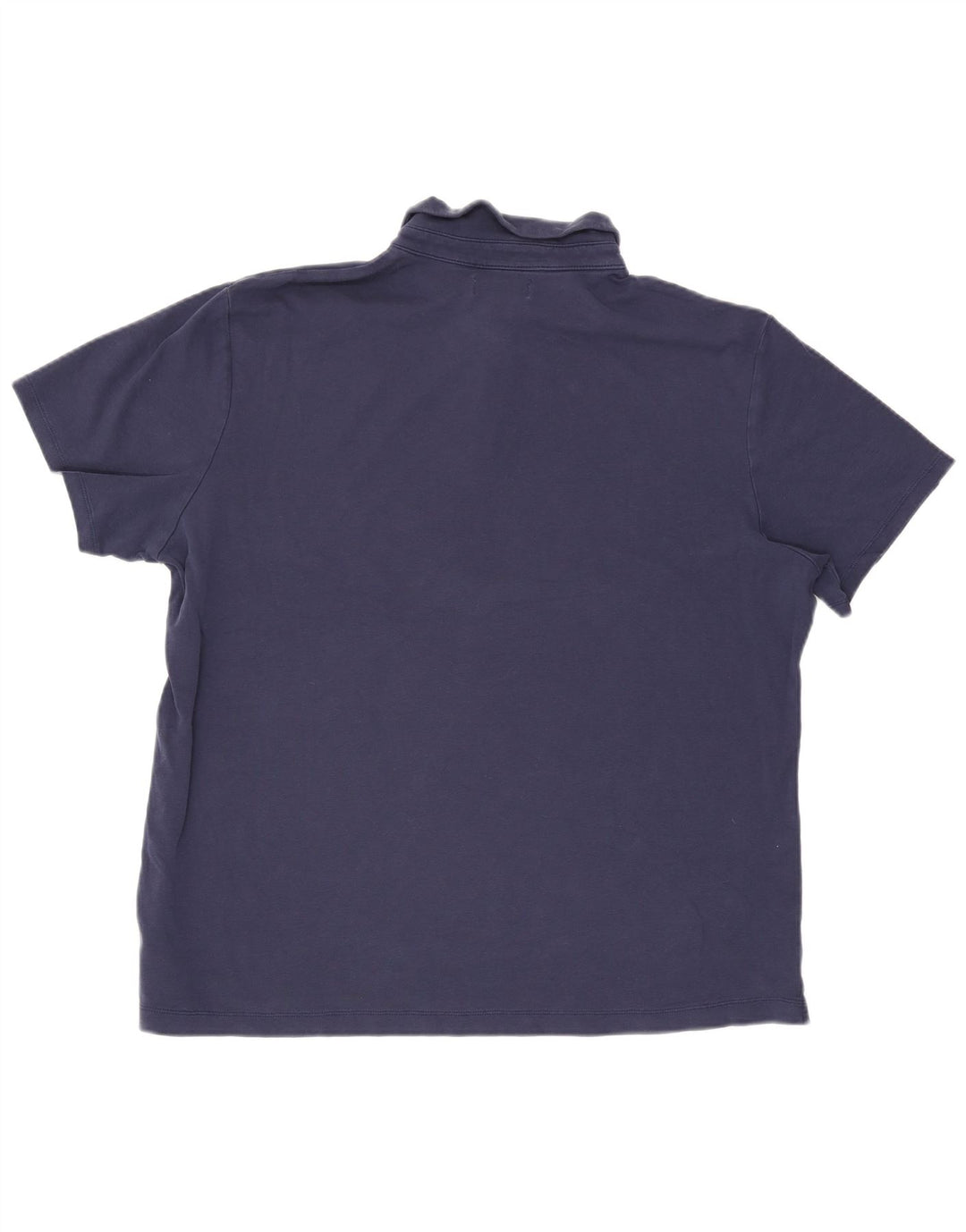 Orvis Mens Polo Shirt 2XL Navy Blue Cotton