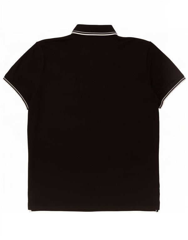 Champion Mens Polo Shirt 3XL Black Cotton