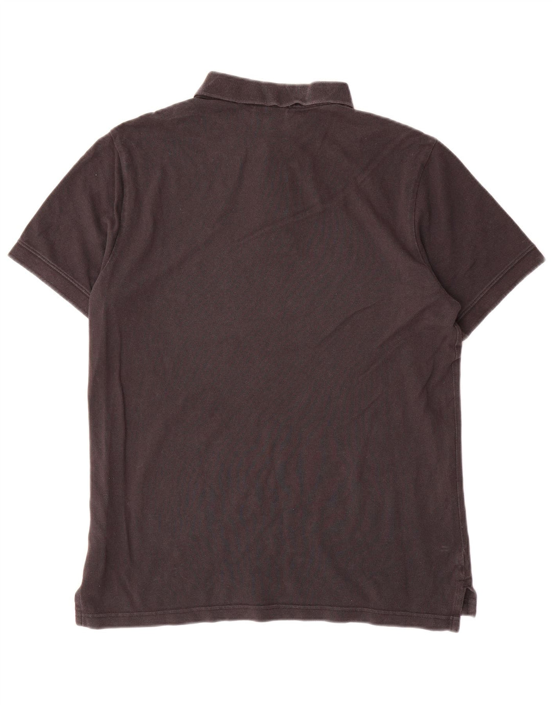 Nike Mens Polo Shirt Medium Black Cotton