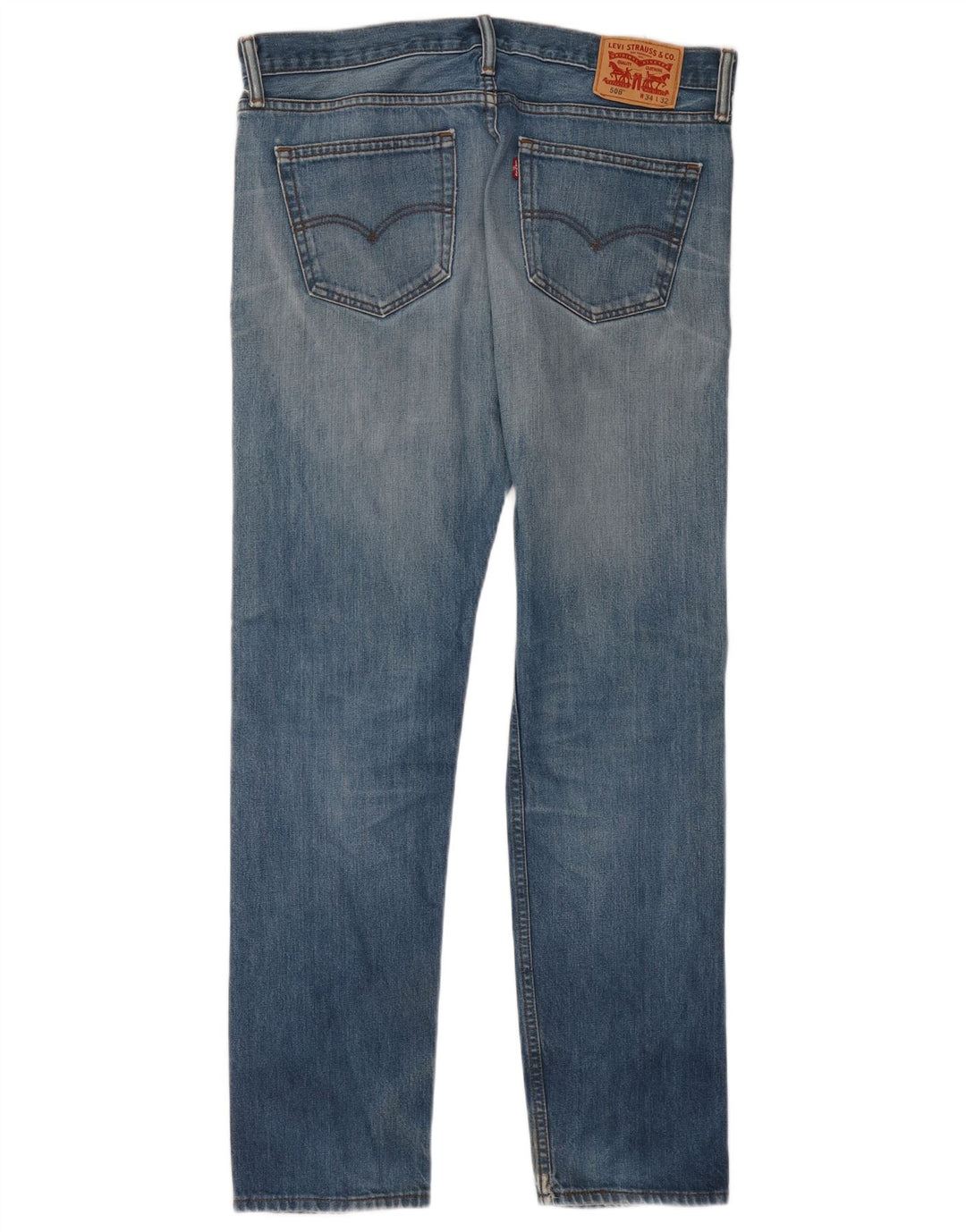 Levi's Mens 508 Regular Tapered Jeans W34 L32 Blue