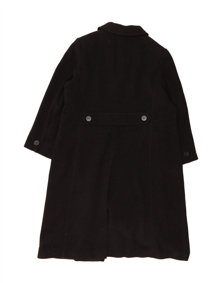 ANN HARVEY Womens Overcoat UK 24 4XL Black Wool Vintage Ann Harvey and Second-Hand Ann Harvey from Messina Hembry 