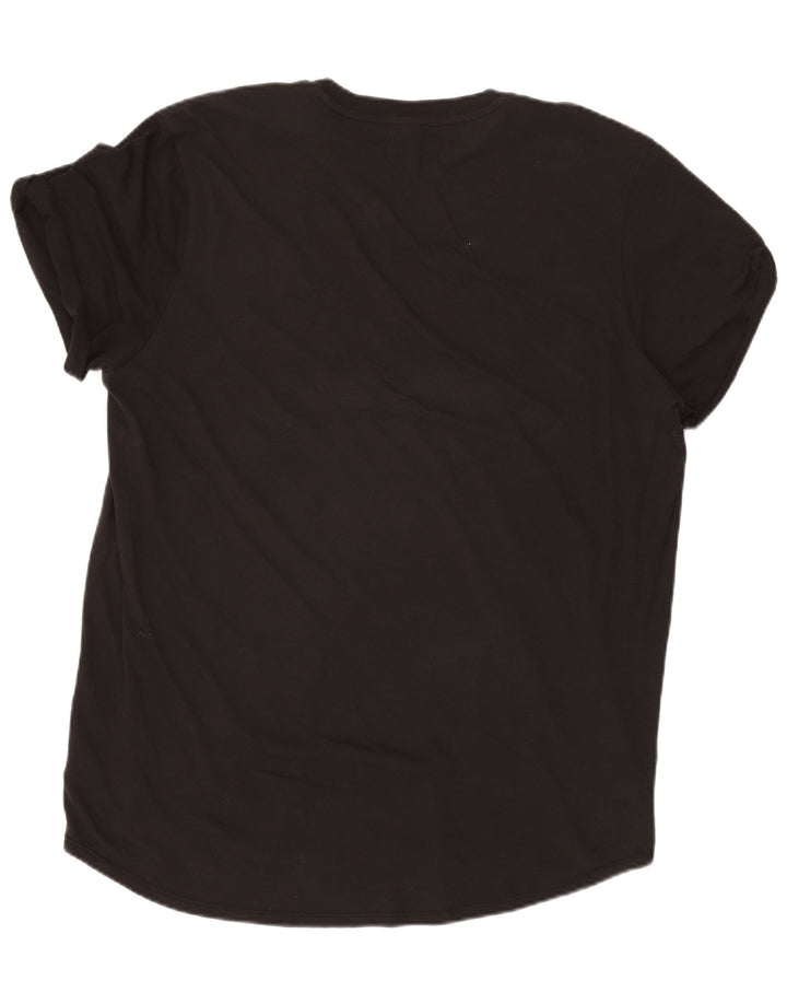 G-STAR Mens T-Shirt Top 2XL Black Cotton