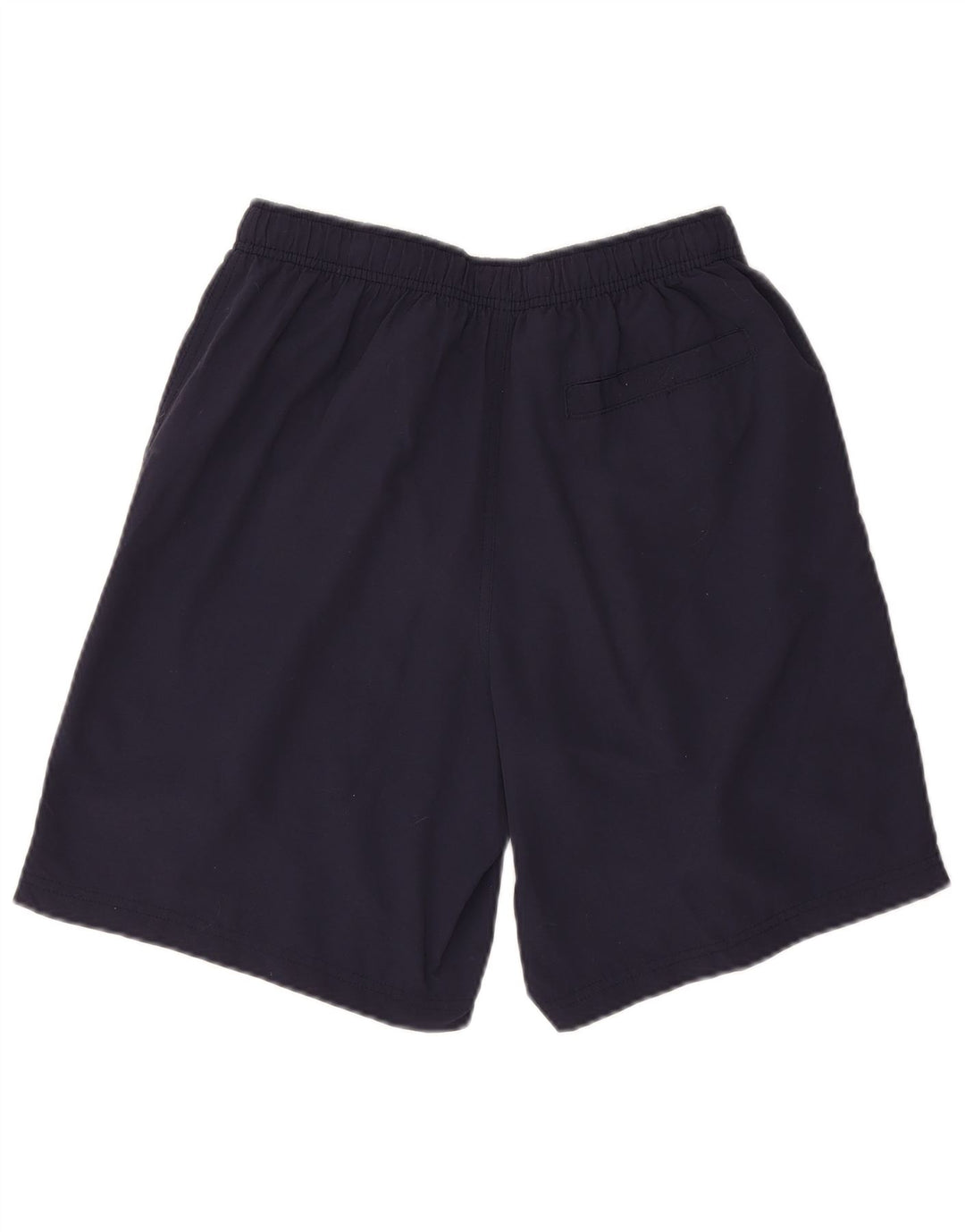 L.L.BEAN Mens Swimming Shorts Small Navy Blue Nylon