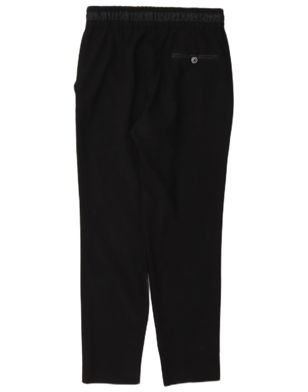 Zara Womens Tapered Casual Trousers XS W24 L27 Black