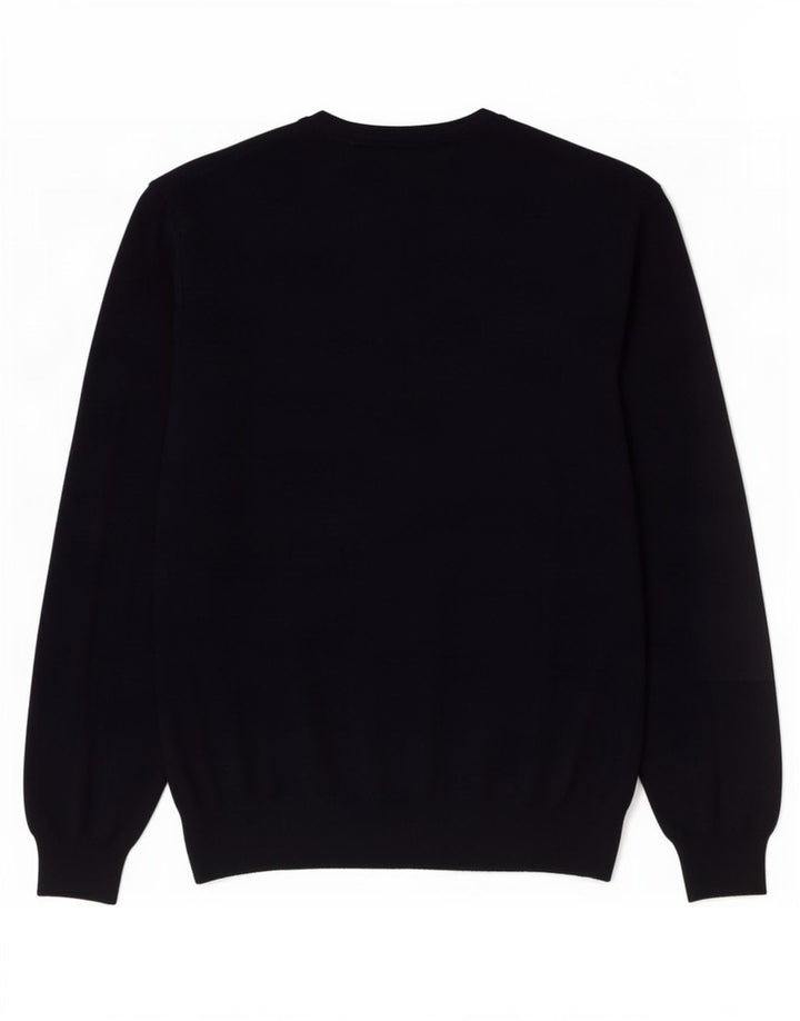 Polo Ralph Lauren Mens Crew Neck Jumper Sweater Medium Navy Blue