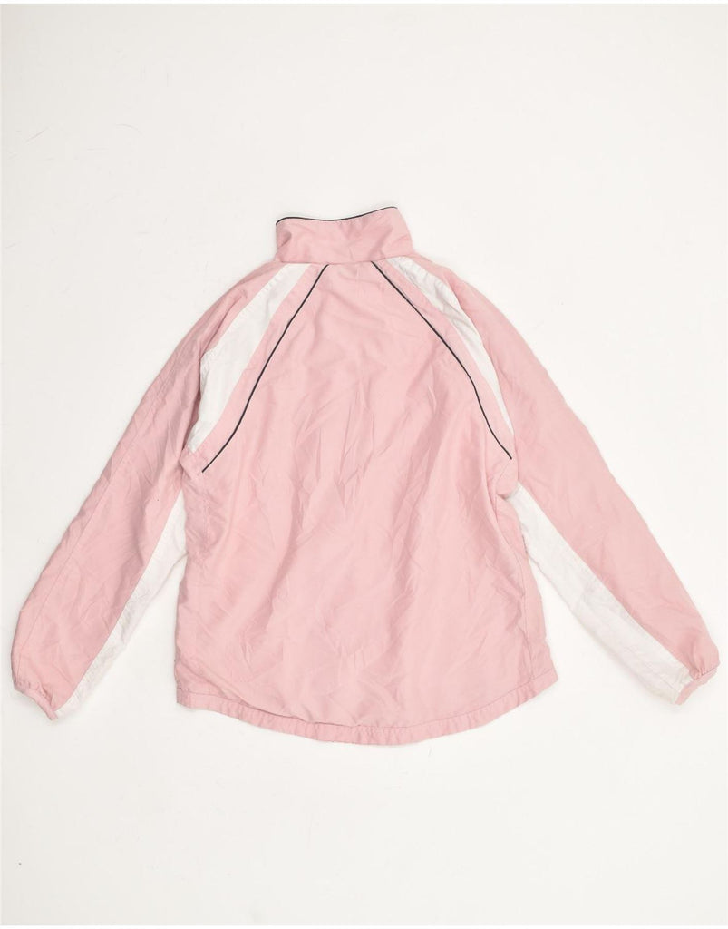 WILSON Womens Tracksuit Top Jacket UK 10 Small Pink Polyester | Vintage Wilson | Thrift | Second-Hand Wilson | Used Clothing | Messina Hembry 