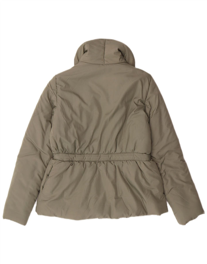 SASHA Womens Padded Jacket UK 14 Medium  Green Polyester