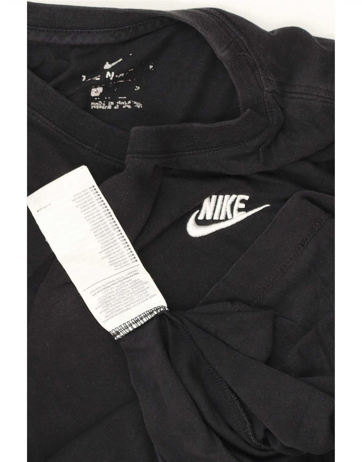 Nike Mens T-Shirt Top Small Black Cotton