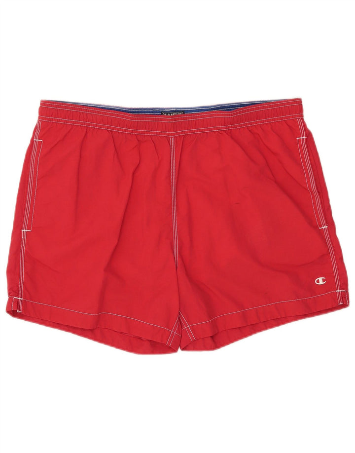 Champion Mens Swimming Shorts 3XL Red Polyamide