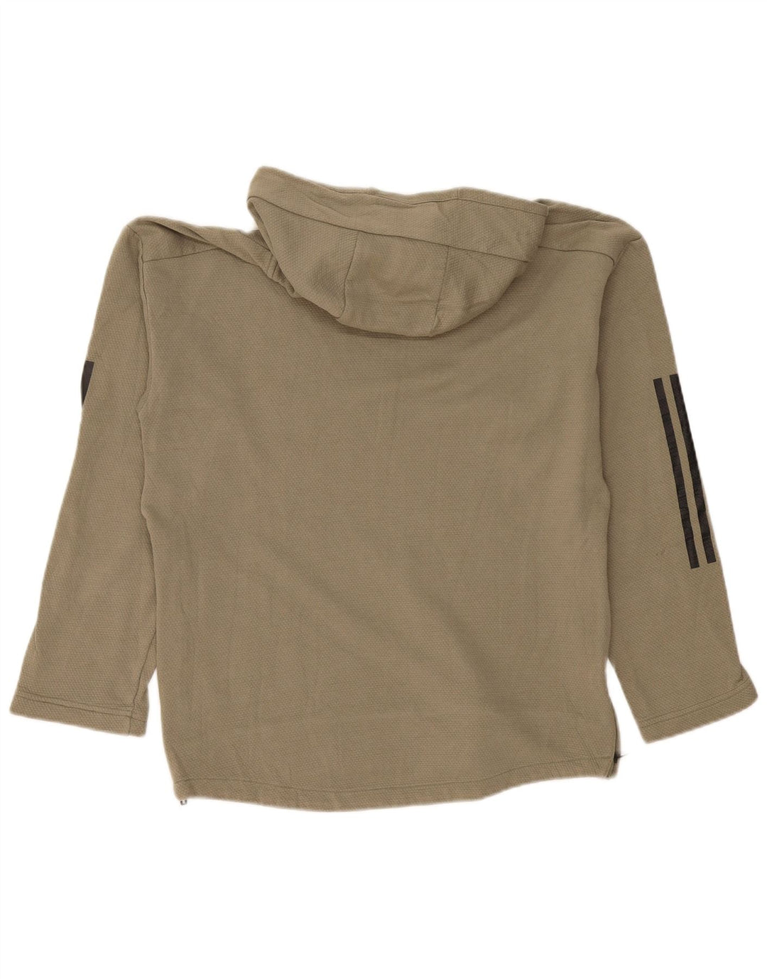 Adidas Mens Hoodie Jumper Small Khaki