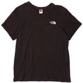 The North Face Mens T-Shirt Top Large Black Cotton