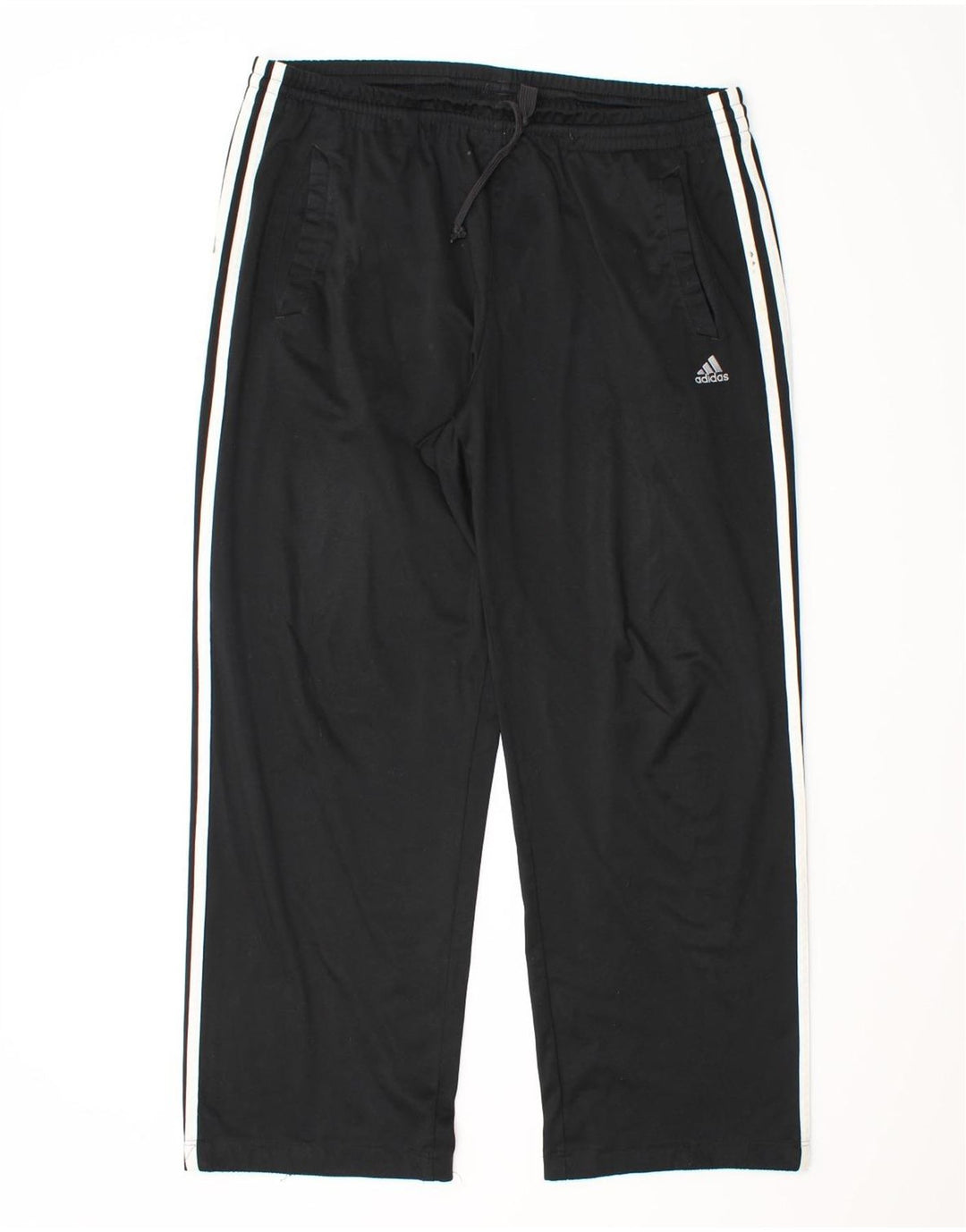 ADIDAS Mens Clima 365 Tracksuit Trousers Large Black Polyester