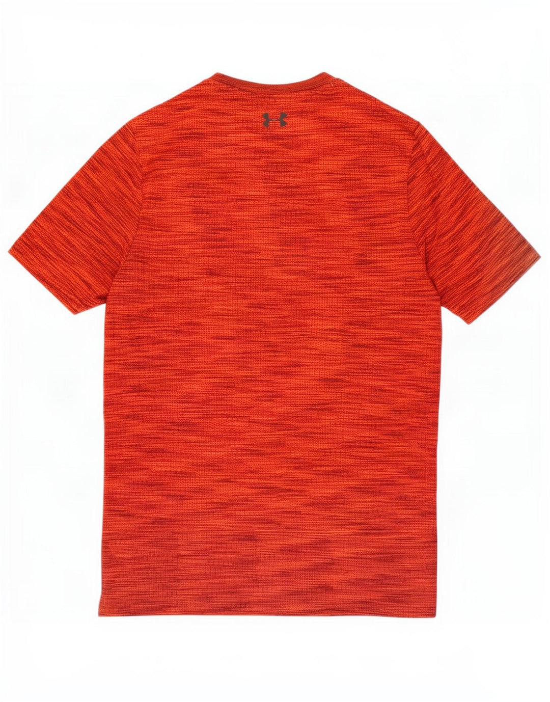 Under Armour Mens T-Shirt Top Medium Orange Flecked