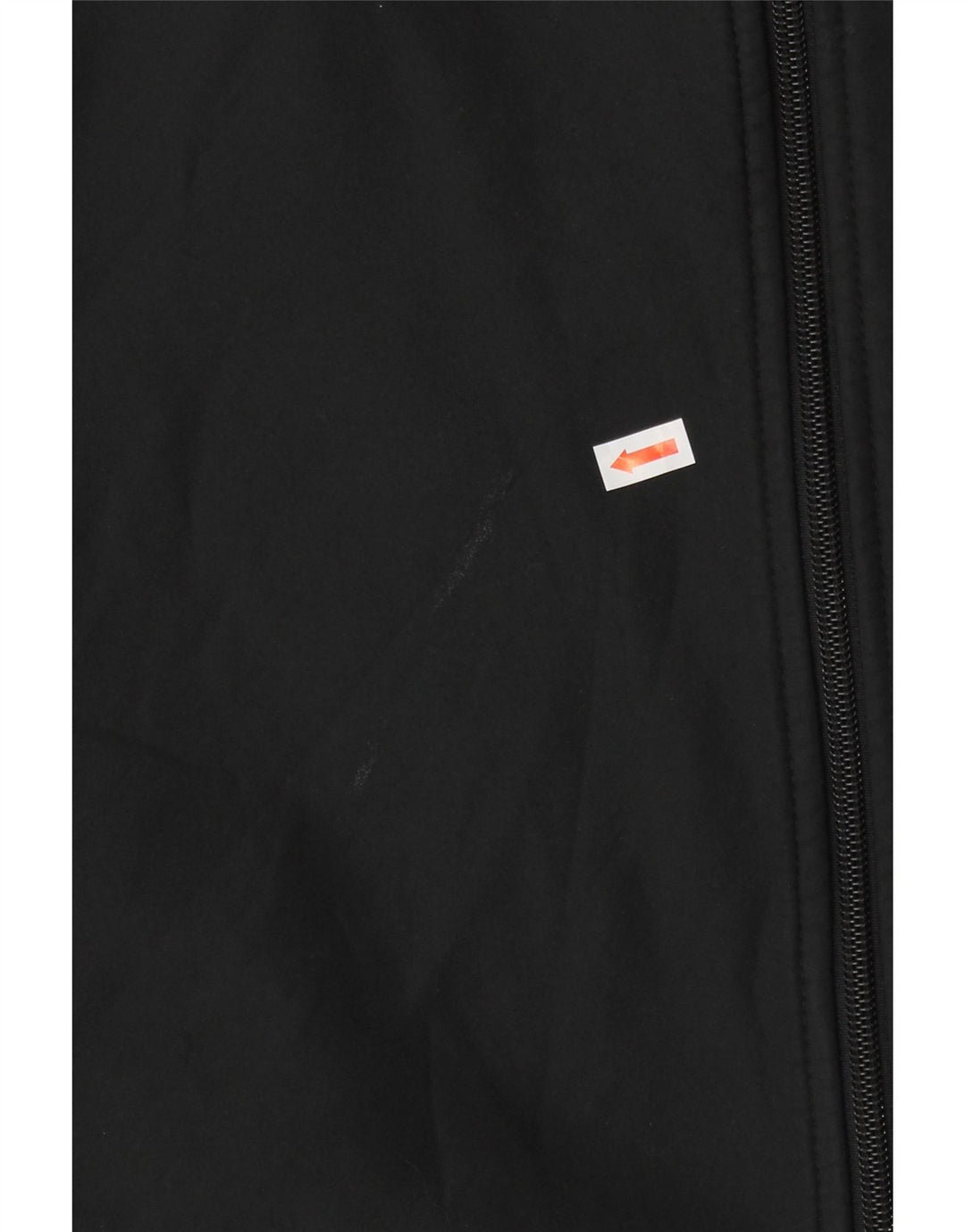 Nike Mens Tracksuit Top Jacket UK 42/44 Large Black Polyester