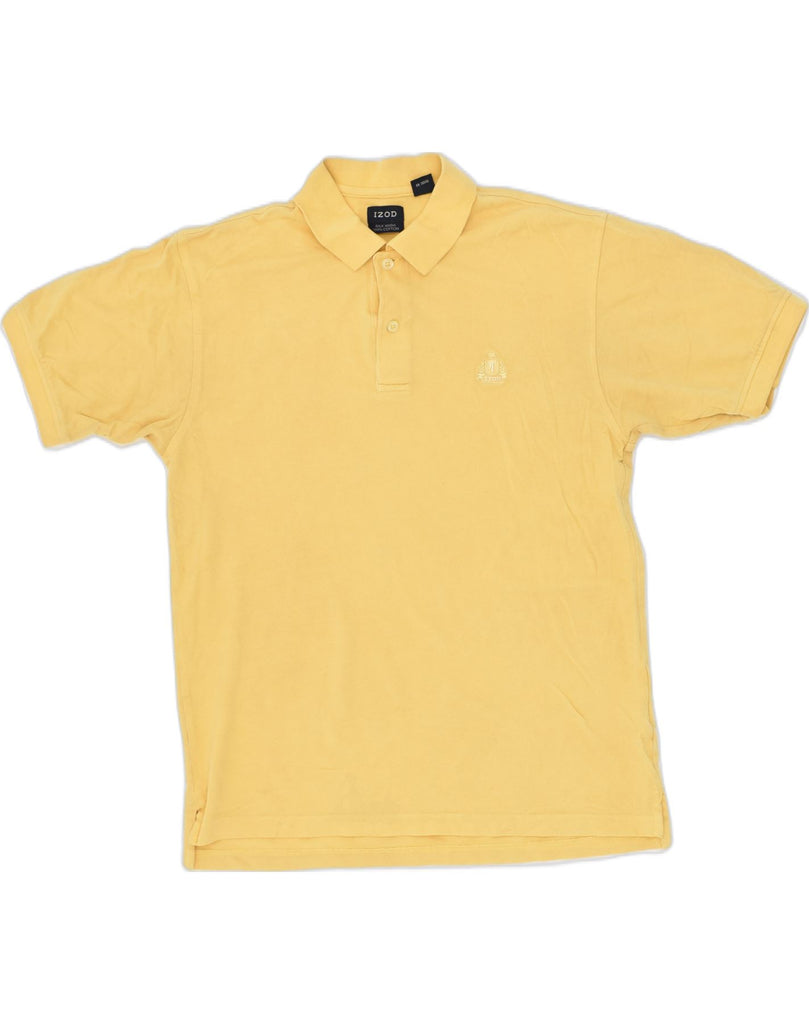 IZOD Mens Polo Shirt Small Yellow Cotton | Vintage Izod | Thrift | Second-Hand Izod | Used Clothing | Messina Hembry 