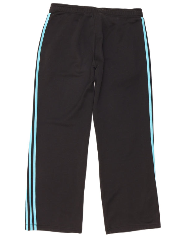 Adidas Womens Tracksuit Trousers UK 16 Large Black Cotton