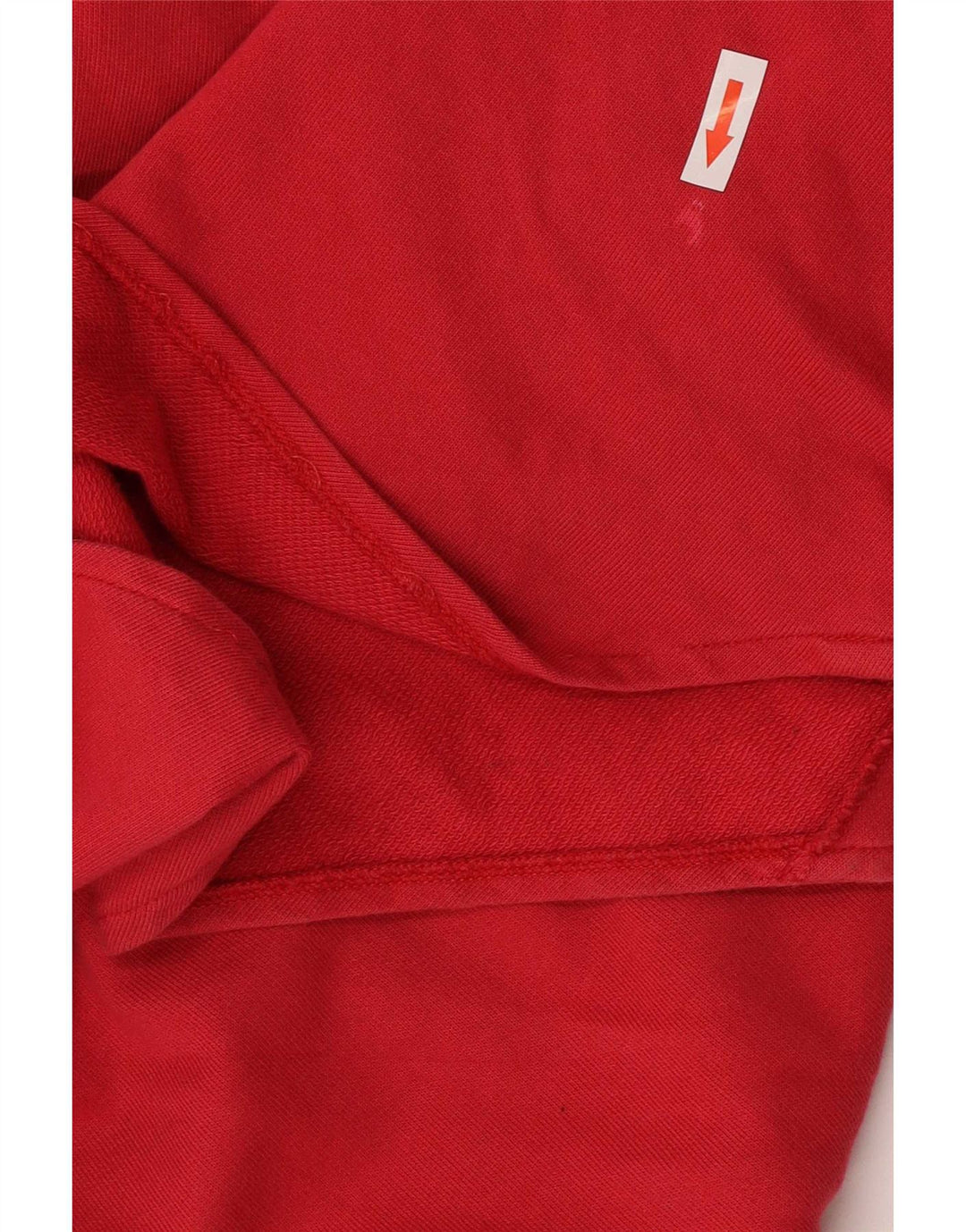 Lacoste Womens Sweatshirt Jumper Dress EU 38 Medium Red Cotton